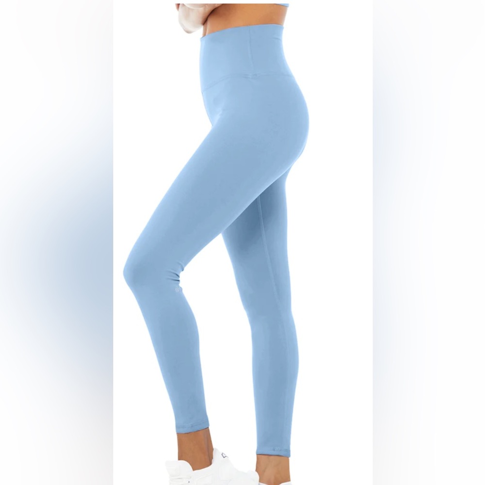 Alo 7/8 airbrush legging size S Blue Skies